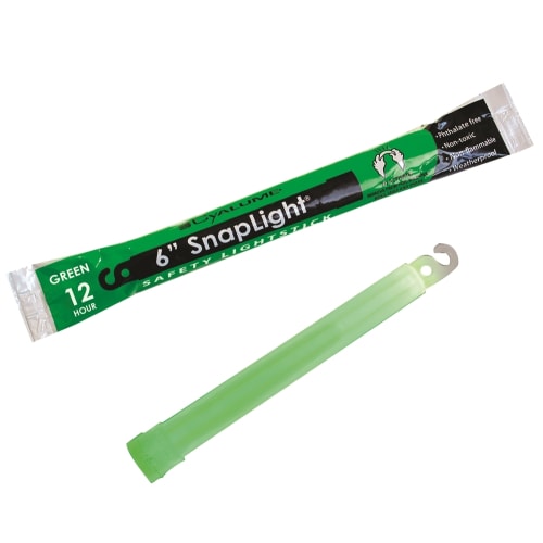 SnapLight®  Green Lightstick, 6" Length, 12 hr. Duration, 10 PK